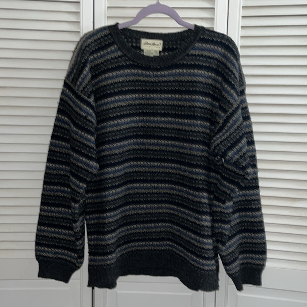 Vintage Eddie Bauer Wool Fair Isle Crewneck sweater